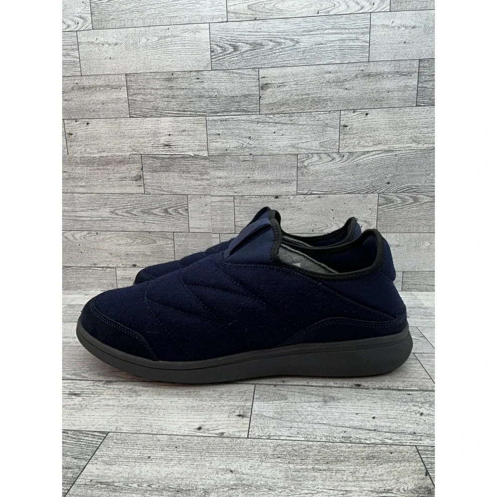 Florsheim Shoes Mens Size 12M Navy Blue Comfortech Wool Blend Slip On Sneakers‎